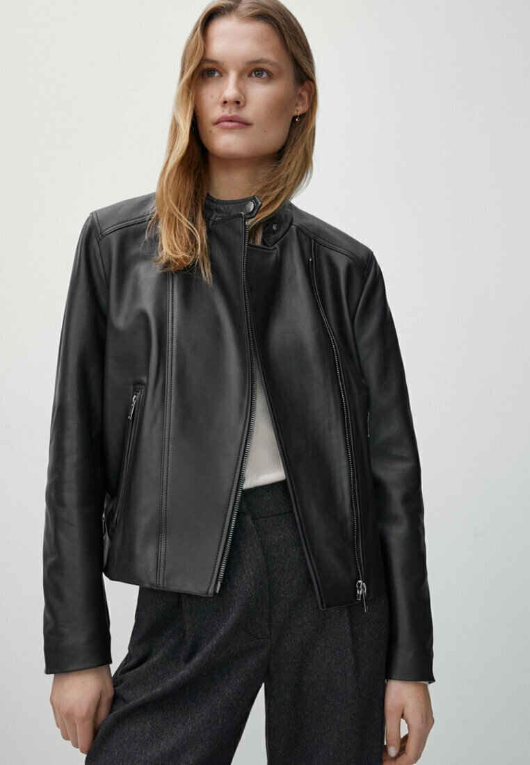 massimo dutti biker jacket