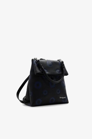 Zaino Desigual Back_ALL MICKEY SUMY Donna, Nero, Design Con Topolino E Tasche Multiple - Taglia Unica