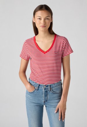 Print T-shirt - true red