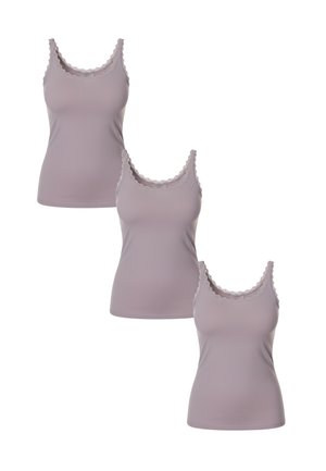 3ER PACK - Unterhemd/-shirt - violet