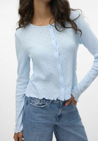 Vero Moda Neuletakki - blue