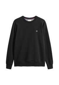 SHIELD C NECK - Sweatshirt - black