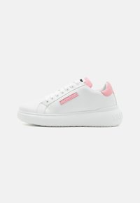 Unselected, white/pink