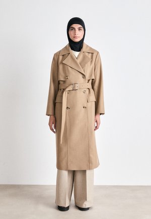 BOSS CASPINA - Klasični plašč - open beige