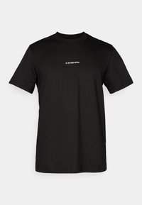 CENTER CHEST LOGO LOOSE - T-shirt basique - black