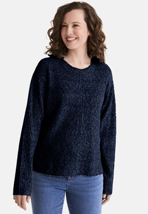 CARO - Strickpullover - blue mel