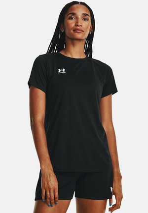 Camisetas negros Talla M de mujer para hacer deporte