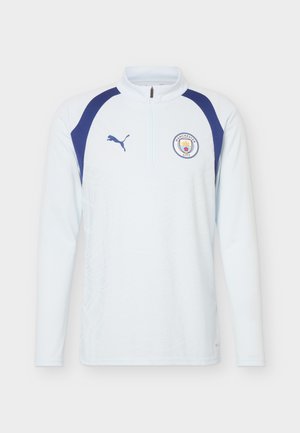 Puma, MANCHESTER CITY FC TRAINING 1/4 ZIP - Article de supporter d'équipe de club - dewdrop/blue jewel