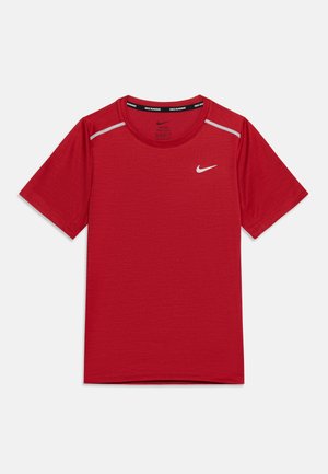 Nike Performance MILER UNISEX - Αθλητικό μπλουζάκι - tough red/reflective silver-coloured