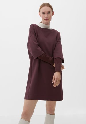 s.Oliver BLACK LABEL, MIT GERIPPTEN ÄRMELN - Freizeitkleid - lila