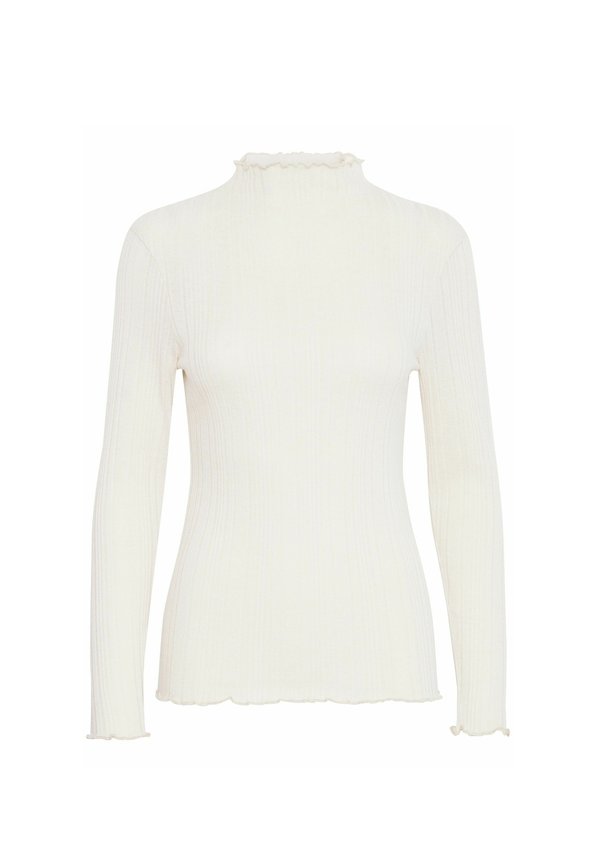 BYSMIRNA - Long sleeved top - marshmallow melange4