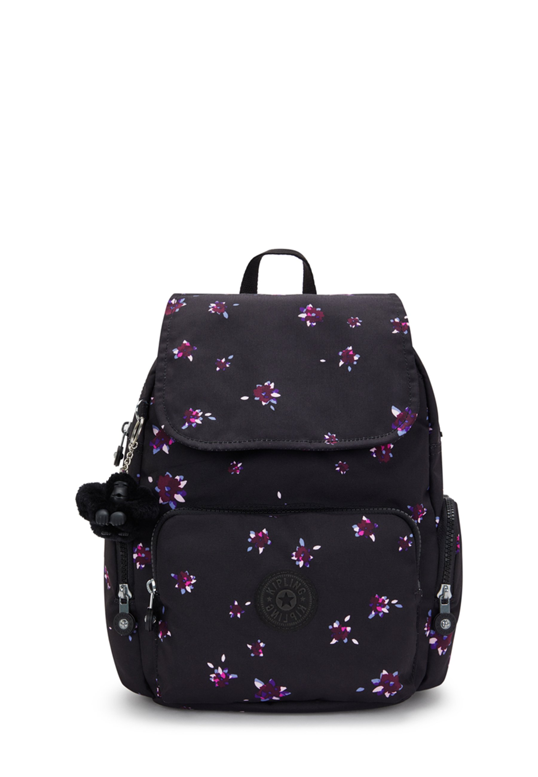 Kipling CITY ZIP S B PRT - Rucksack - night flower/black - Zalando.ie