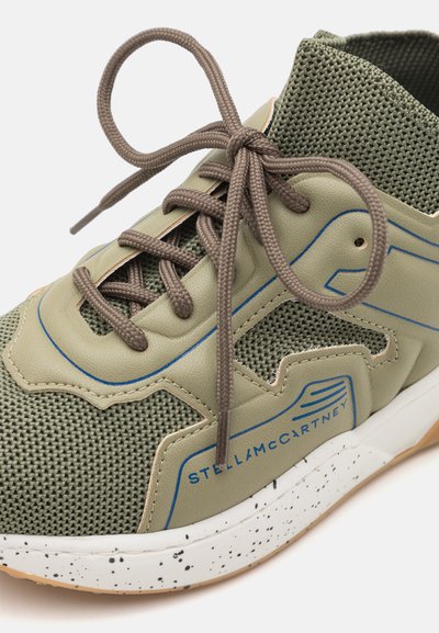 Stella McCartney Kids TRAINERS UNISEX - High-top trainers - dark green