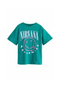 Next - Camiseta estampada - green Imagen en miniatura 1