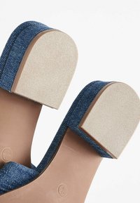 Next Muiltjes met hak - denim dark blue