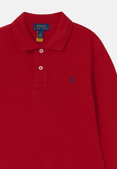 Polo Ralph Lauren COTTON LONG SLEEVE POLO SHIRT - Polo - red