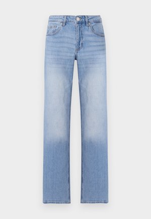 Vero Moda, VMVANESSA WIDE - Wide leg - light blue denim