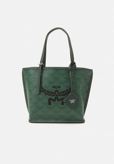 MCM HIMMEL SHOPPER MNI G0 - Handtas - forest green
