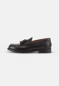 STEVEN - Slip-ons - black