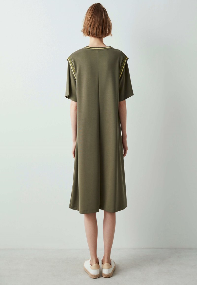 Damen Freizeitkleider | Ipekyol Jerseykleid green/khaki - WB82457 Damen Freizeitkleider | Ipekyol Jerseykleid green/khaki - WB82457