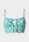 ESSENTIALS TANK TOP - Haut de bikini - katydid as if plaid