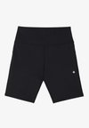 ESSENTIAL QUICK DRY MID LENGTH HIGH RISE CYCLING SHORTS - Legíny - black