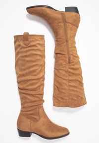 Anna Field Bottes - cognac