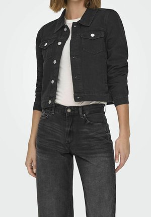 Cowboyjakker - black denim