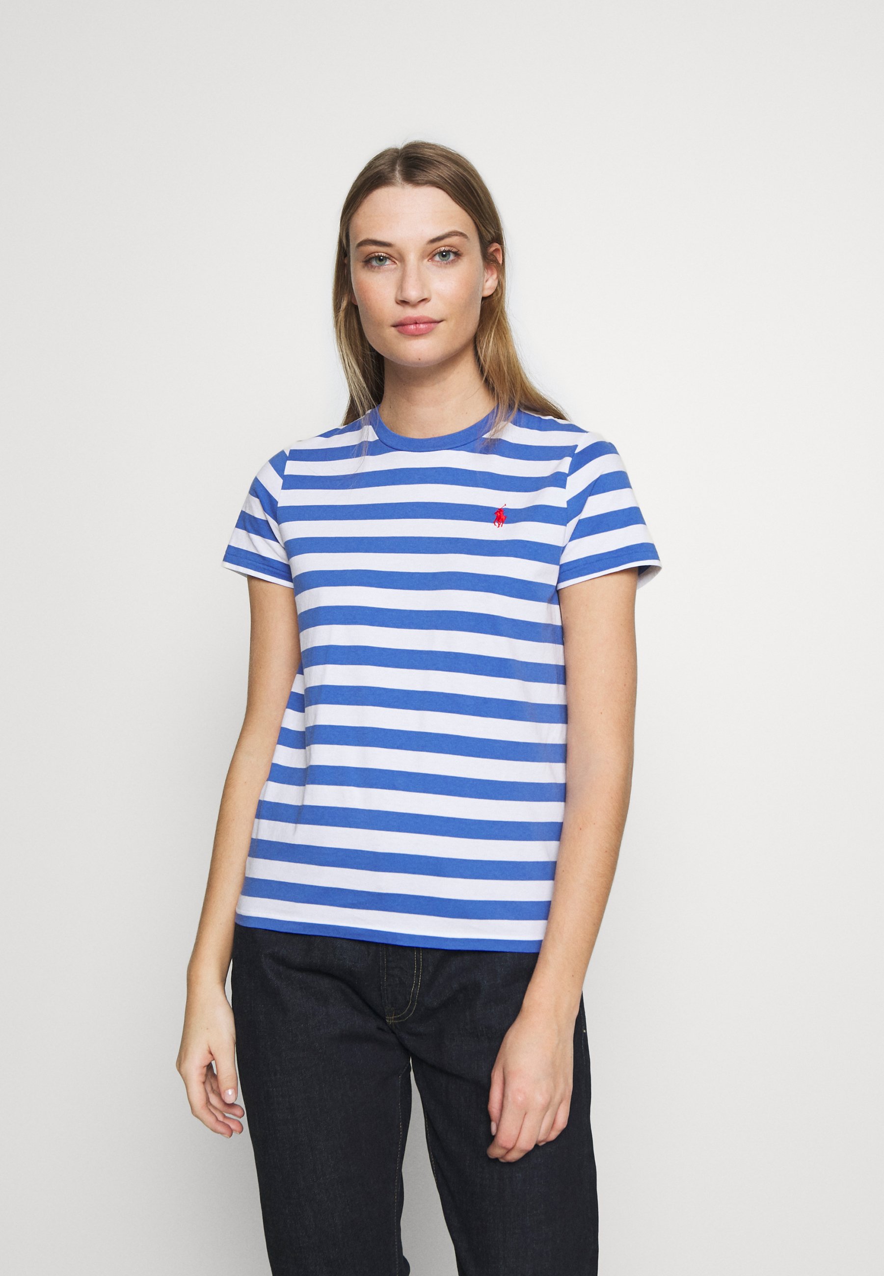 Polo Ralph Lauren T-shirt con stampa - white/indigo sky/bianco - Zalando