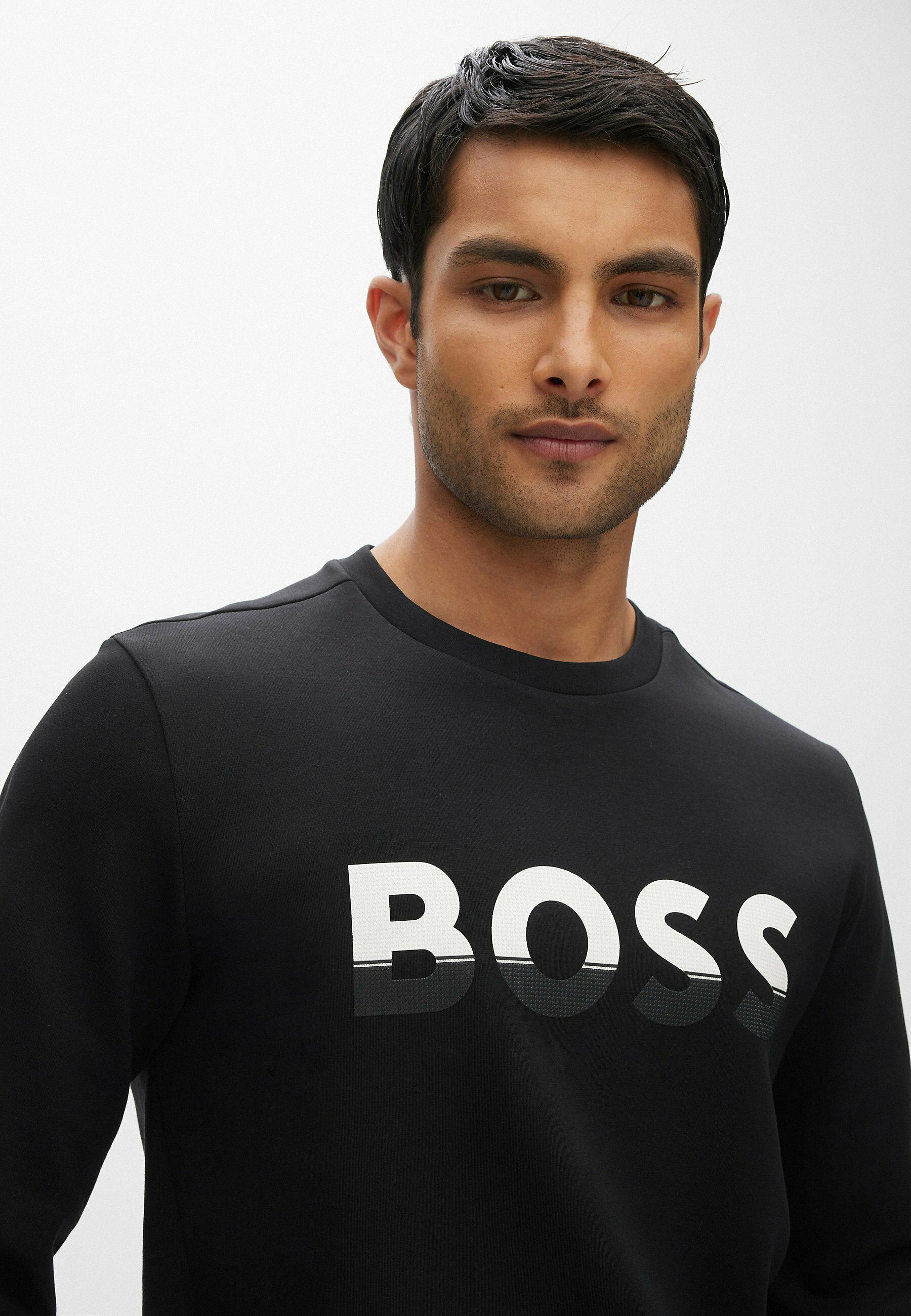 Boss salbo crew neck sweatshirt Clearance