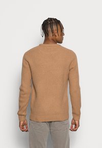 Jack & Jones JCODALTON CREW NECK - Camisola - tannin/solid