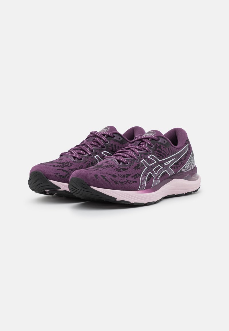 Damen Laufschuhe | ASICS GEL-CUMULUS 23 Laufschuh Neutral deep plum/pure silver/lila - HB88152 Damen Laufschuhe | ASICS GEL-CUMULUS 23 Laufschuh Neutral deep plum/pure silver/lila - HB88152