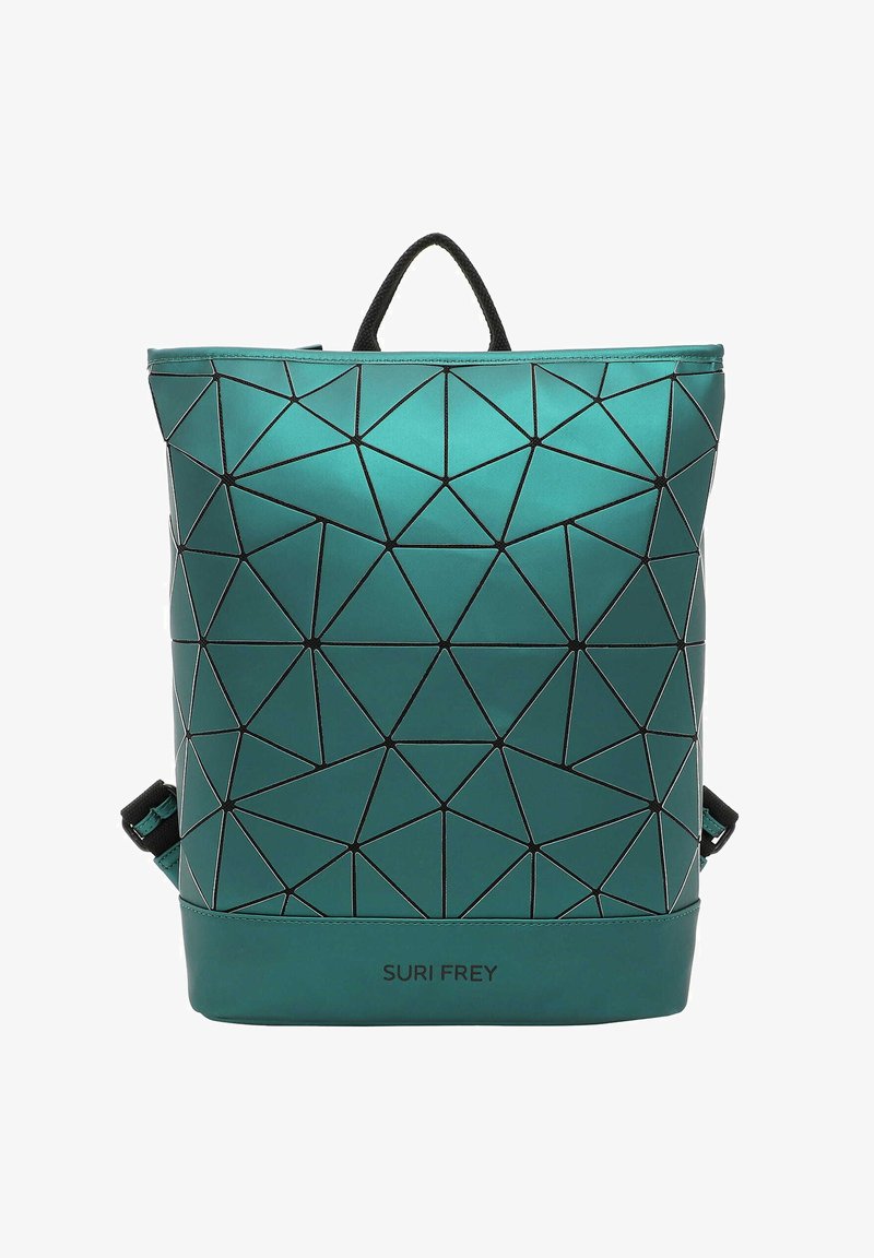 SURI FREY JESSY - Tagesrucksack - green metallic