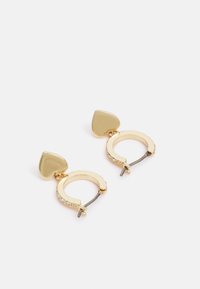DKNY HEART DROP - Náušnice - gold-coloured/cry