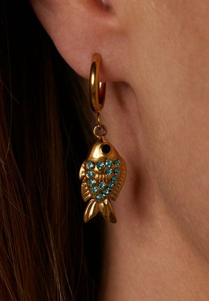 Lucardi, STATEMENT - Ohrringe - gold crystal