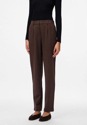 PCKAMIL - Pantalon classique - hot fudge