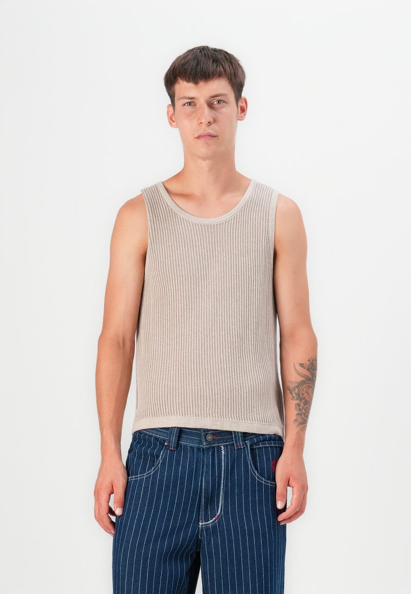 Abercrombie & Fitch LAYERING TANK - Top - beige