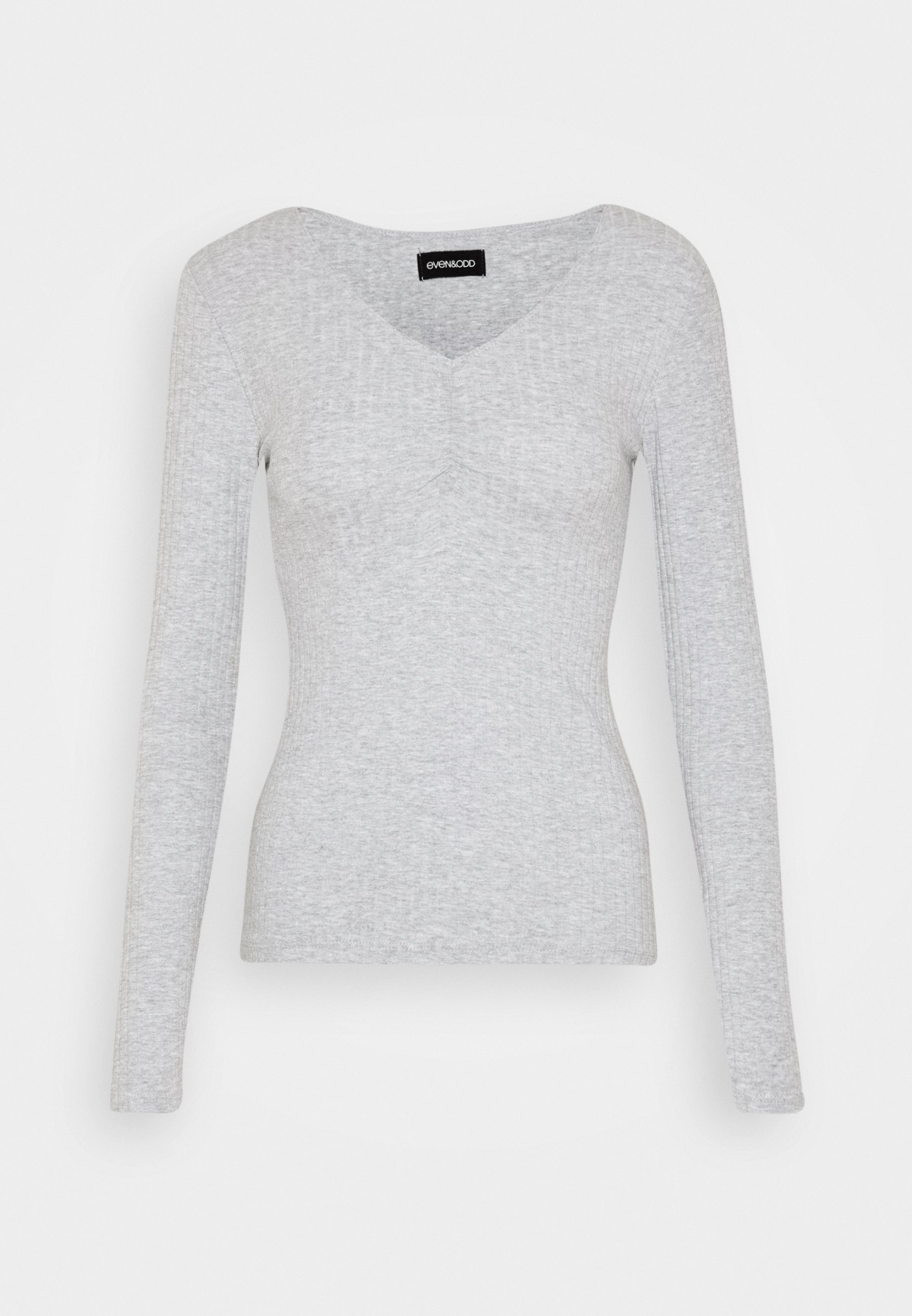 Light grey long-sleeve shirt