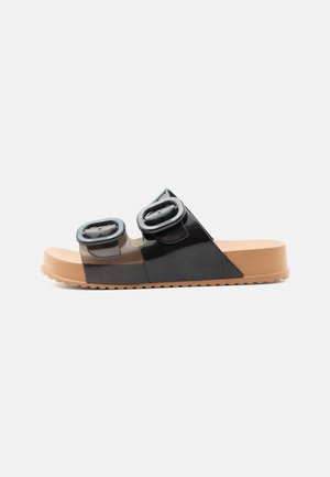 Melissa COZY SLIDE - Muiltjes - brown/black