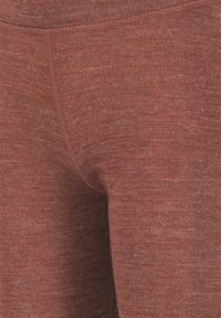 Maroone leggings lavet af et tekstureret stof. Har et tætsiddende design med en bred talje og subtile sømdetaljer overalt.