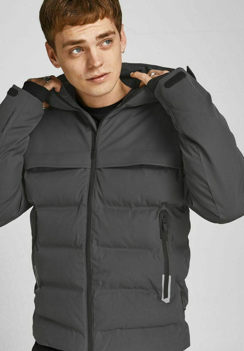 Herren Leichte Jacken | Jack & Jones WASSERDICHTE Winterjacke asphalt/dunkelgrau - DX01889 Herren Leichte Jacken | Jack & Jones WASSERDICHTE Winterjacke asphalt/dunkelgrau - DX01889