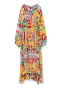 Stefanel LONG - Maxikleid - yellow red