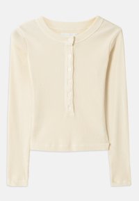 VARRA HENLEY - Topper langermet - dune/beige