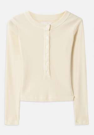 Citizens of Humanity VARRA HENLEY - Langærmet T-shirt - dune/beige
