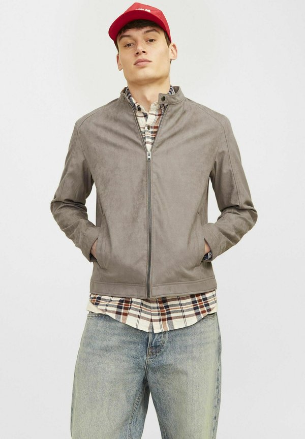 JJEDYLAN JACKET - Kunstlederjacke