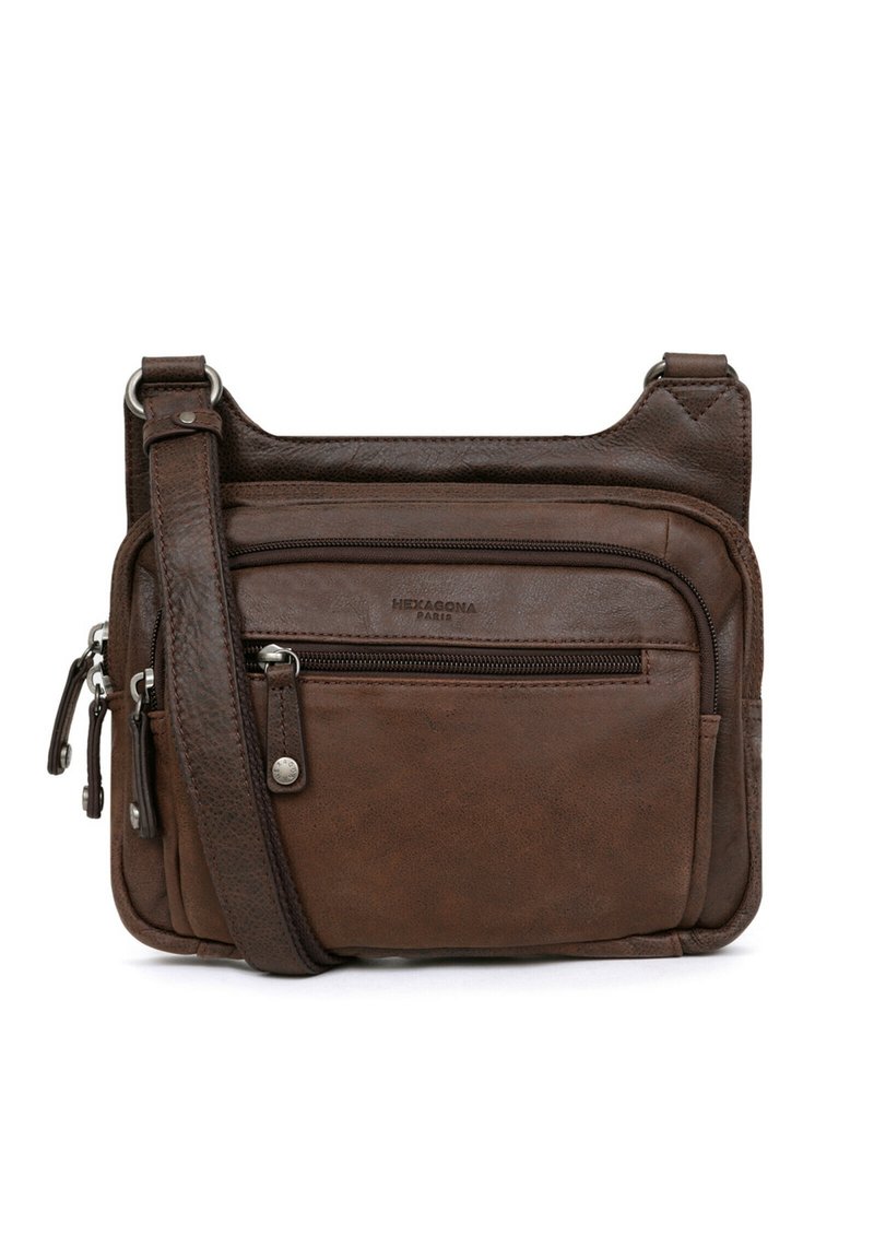 Hexagona INSTINCT - Borsa a tracolla - marron