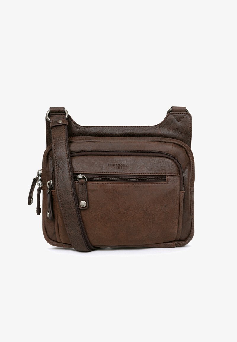 Hexagona INSTINCT - Borsa a tracolla - marron