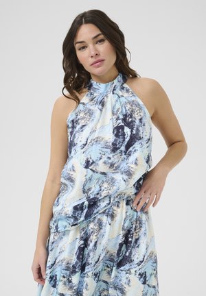 Kaffe KAJASMIN - Blouse - blue organic print