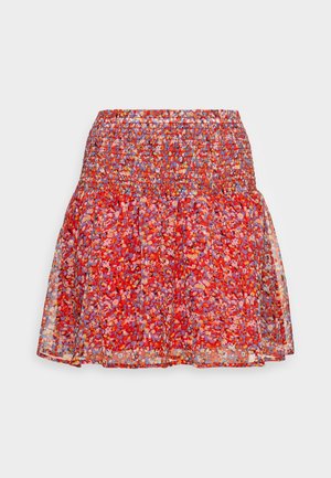 ONLY ONLDALIDA SKIRT - Μίνι φούστα - true red kia
