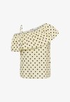MWNADA FLORENCE - Blúz - lemon icing w dots